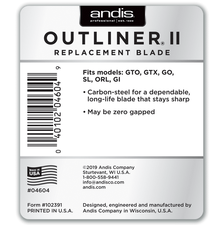 Andis Outliner II Replacement Blade