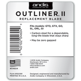 Andis Outliner II Replacement Blade