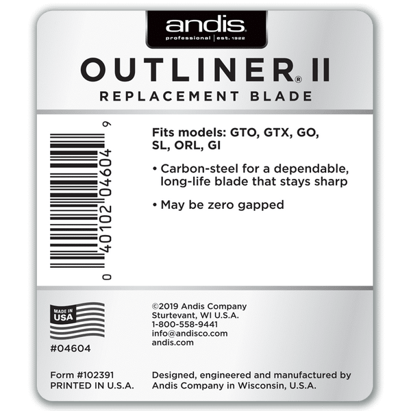 Andis Outliner II Replacement Blade