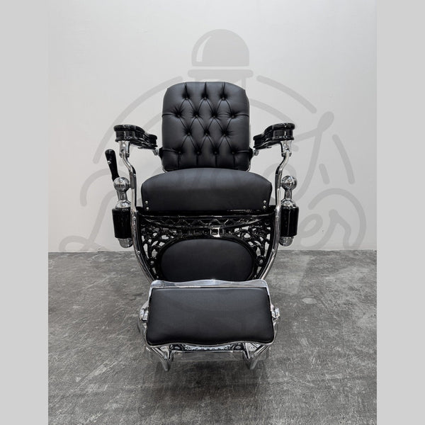 Vintage Theo A Kochs - Chrome on Gloss Black