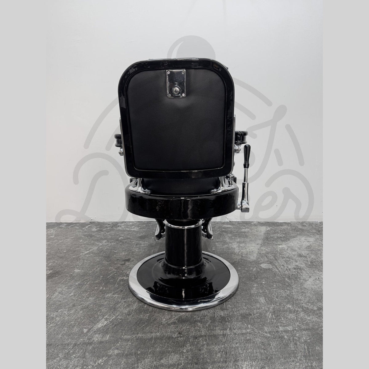 Vintage Theo A Kochs - Chrome on Gloss Black