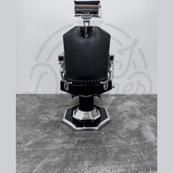 Vintage Koken Octagon - Chrome on Gloss Black