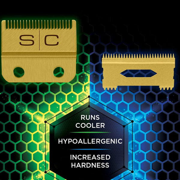 StyleCraft Gold Fade Replacement Clipper Blade + Cutter