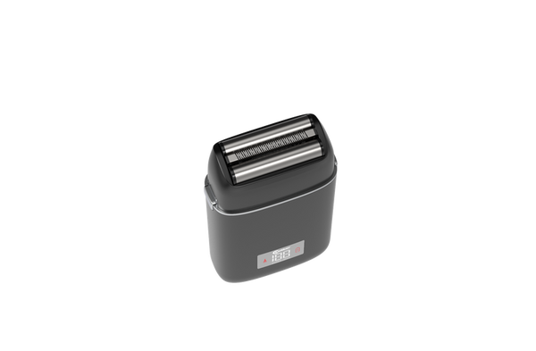 Caliber MOAB 2.0 Metal Triple Foil Shaver w/ Digital Display - Gunmetal
