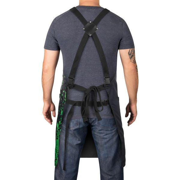 Stylecraft Radioactive Barber & Stylist Apron - Black