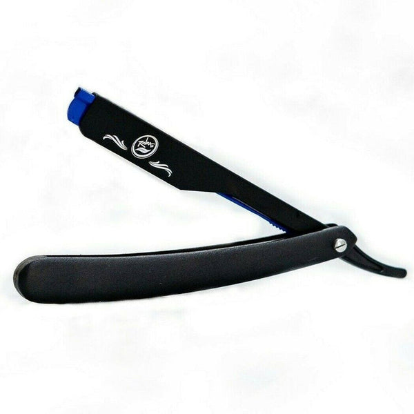 Rolda Classic Matte Black Straight Razor Blade Holder