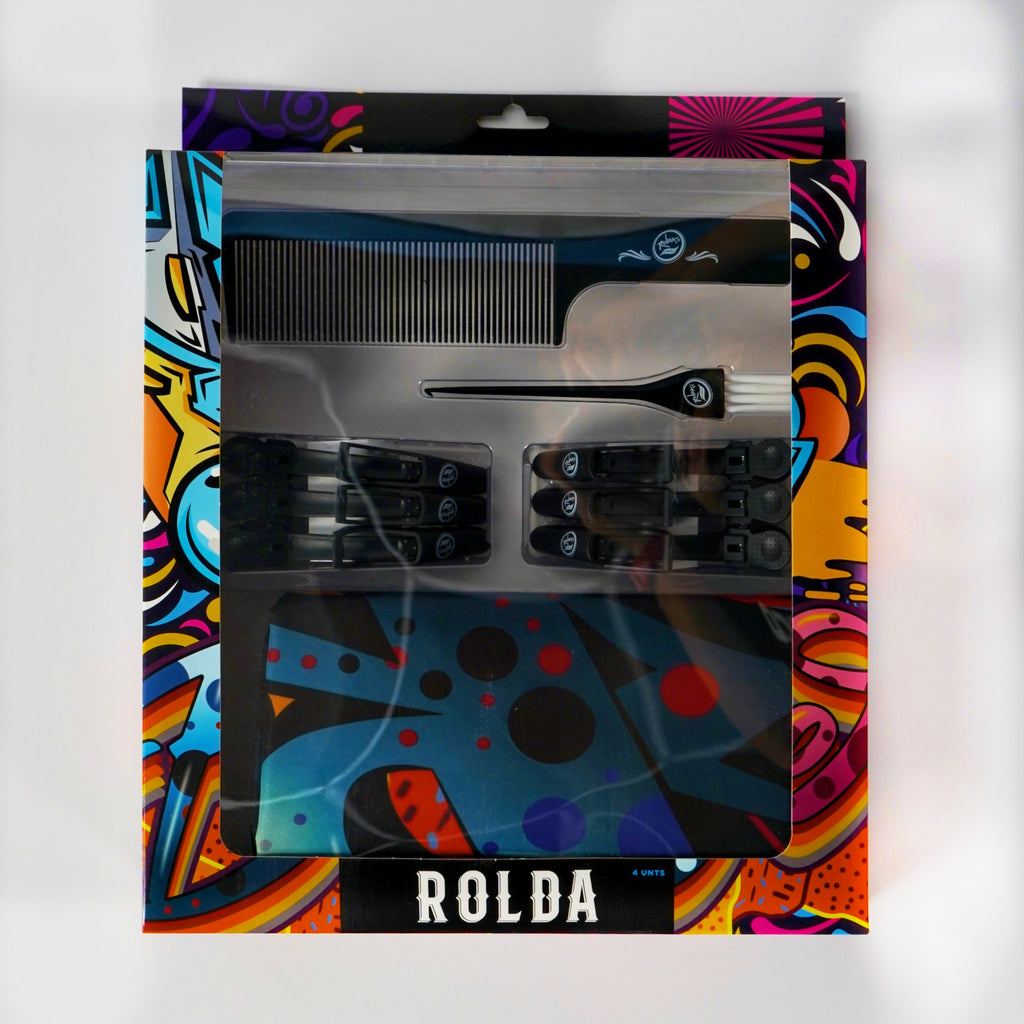 Rolda Barber Essentials Tools Kit | 4-Pack