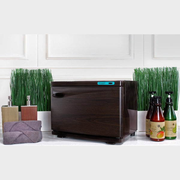 Dermalogic Wood Grain Towel Warmer with UV Sterilizer 20L