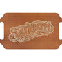 Suavecito Double Handle Wood Mirror