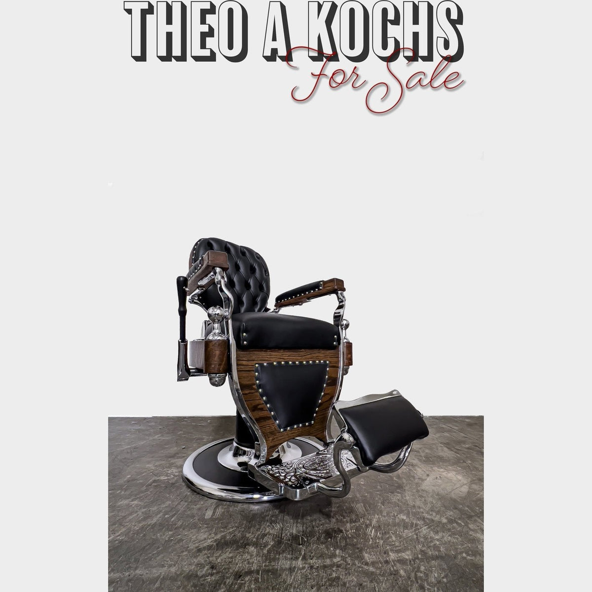 Theo A Kochs Barber Chair 