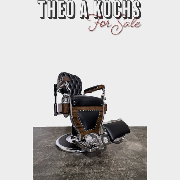 Theo A Kochs Barber Chair 