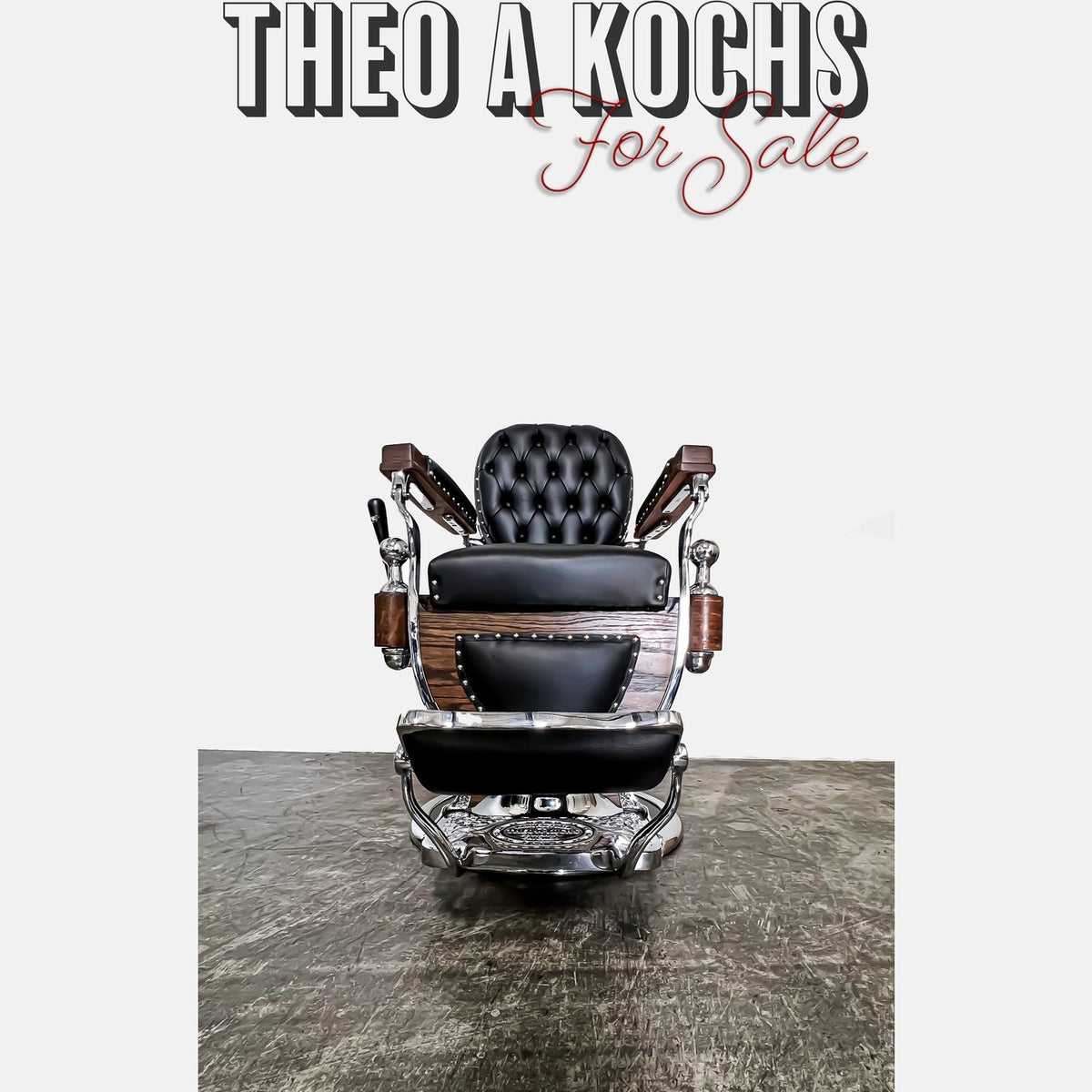 Theo A Kochs Barber Chair 