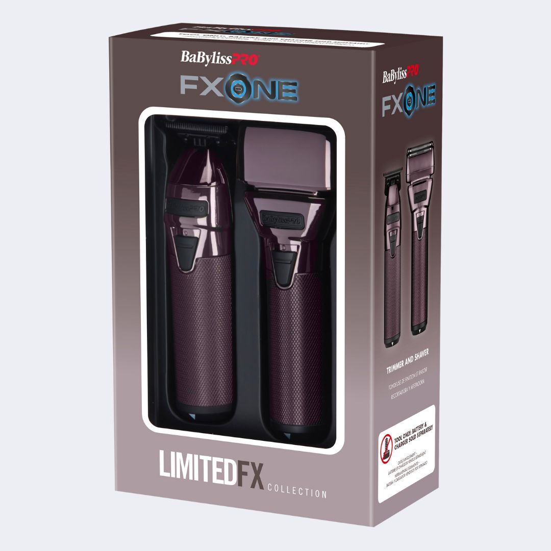 BaBylissPRO FXONE Limited Edition Nightfall Collection Trimmer & Foil Shaver Prepack (Tools Only)