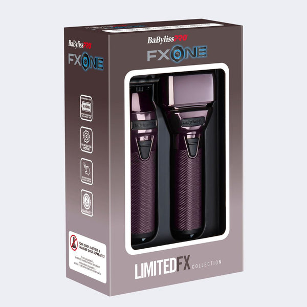 BaBylissPRO FXONE Limited Edition Nightfall Collection Trimmer & Foil Shaver Prepack (Tools Only)
