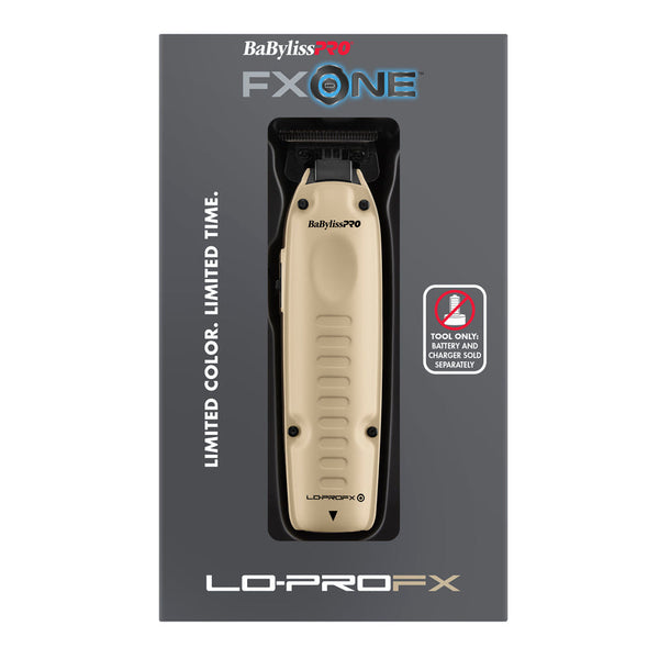 BaBylissPRO FXONE LOPRO FX Low-Profile Sand Interchangeable Battery Trimmer - TOOL ONLY