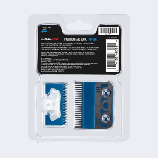 BaBylissPRO  Blue Titanium Metal-Injection Molded (MIM) Precision Fade Blade