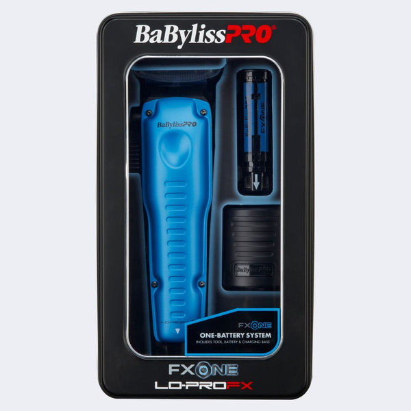 BaBylissPRO FXONE Lo-ProFX Limited Edition Black & Blue Clipper
