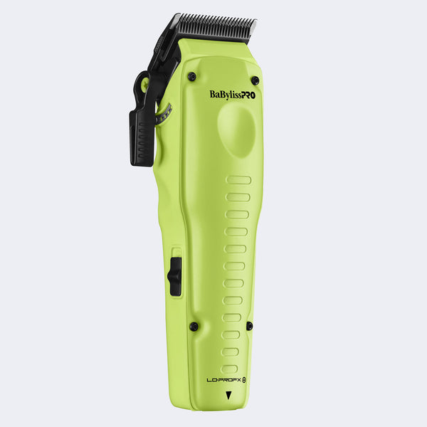 BaBylissPRO FXONE LOPRO FX Low-Profile Neon Yellow Interchangeable Battery Clipper - TOOL ONLY