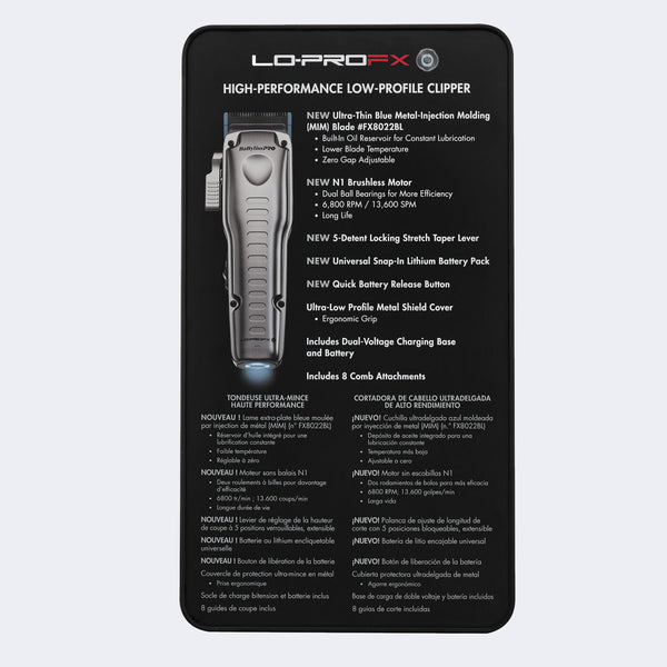 BaBylissPRO LoProFX FXONE High Performance Clipper