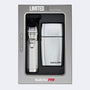 BaBylissPRO LimitedFX Silver Trimmer and Double Foil Shaver Combo