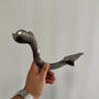 Vintage Koken Barber Chair Part - Short Leg