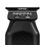 Black hair trimmer with 'Gamma Italia' branding on a white background