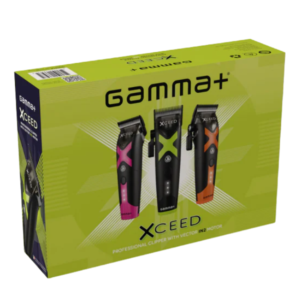 Gamma+ Xceed hair clipper box