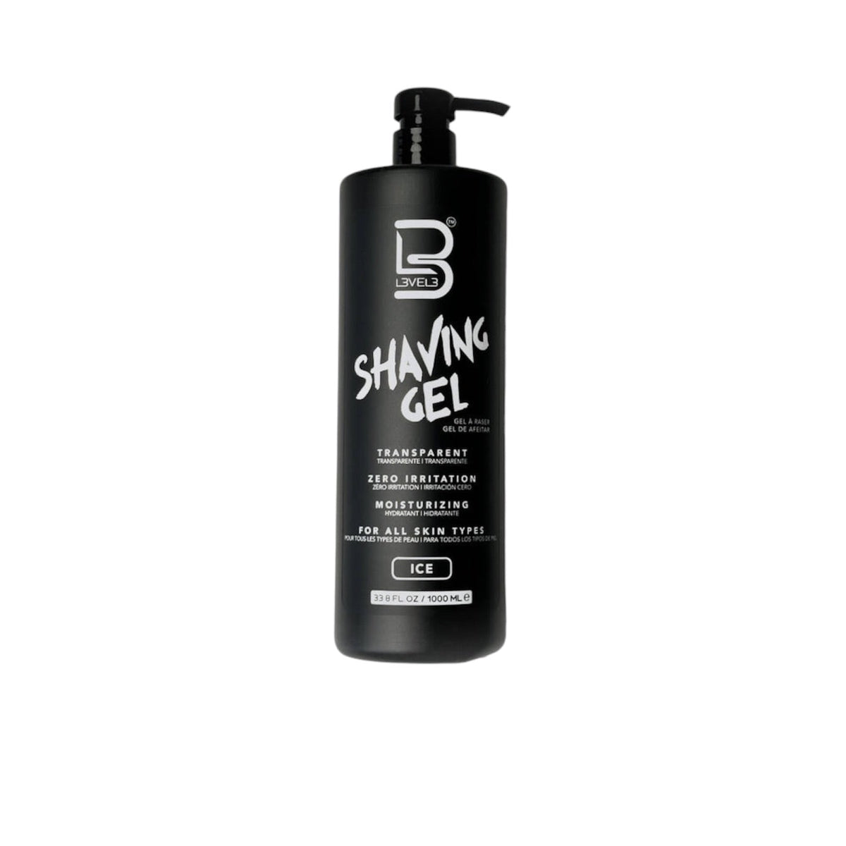 L3VEL3 Shaving Gel - ICE 1000ml