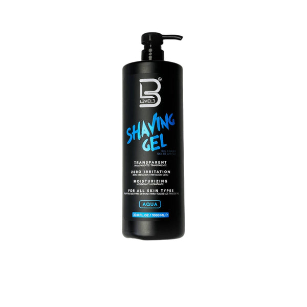 L3VEL3 Shaving Gel - LARGE - Aqua 1000ML