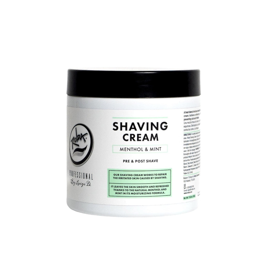 Rolda Shaving Cream - Menthol & Mint Shaving Cream For Sensitive Skin