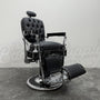 Vintage Louis Hanson Barber Chair - Triple Chrome Plated
