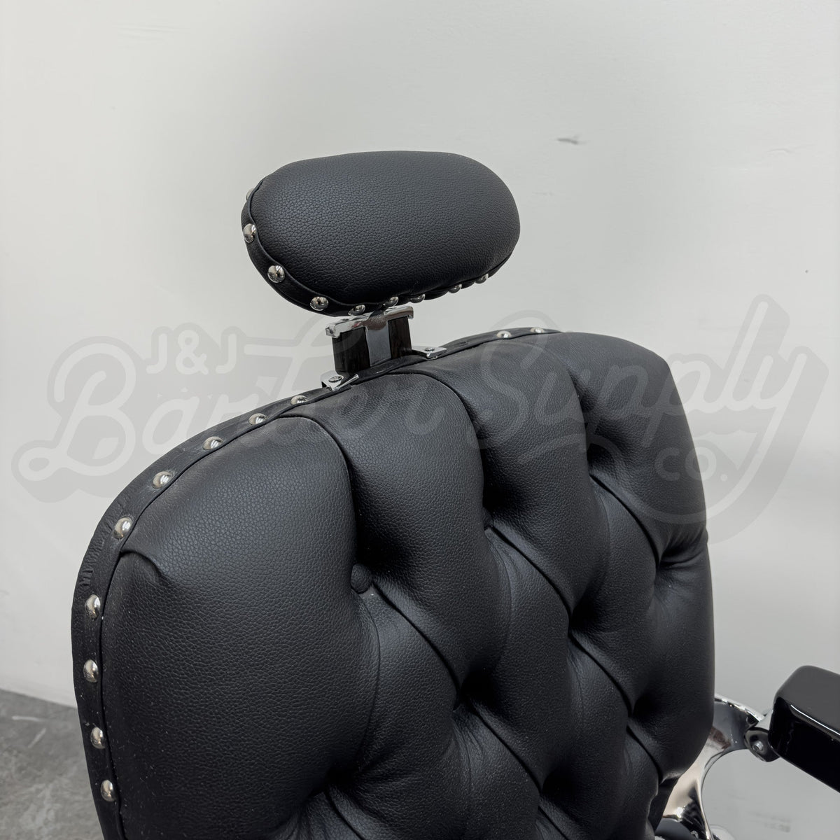 Vintage Louis Hanson Barber Chair - Triple Chrome Plated