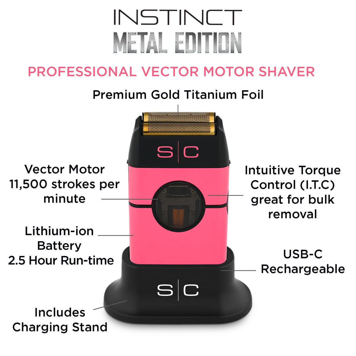Stylecraft Instinct Metal Foil Shaver