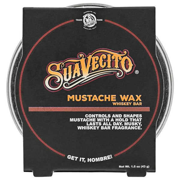 Mustache Wax, Whiskey Bar Fragrance, packaged