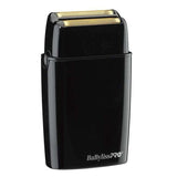 Cordless Black Metal Double Foil Shaver