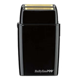 Cordless Black Metal Double Foil Shaver