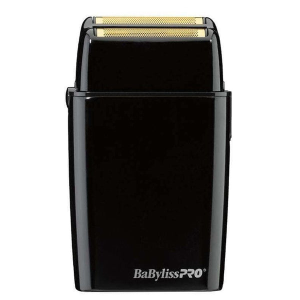 Cordless Black Metal Double Foil Shaver