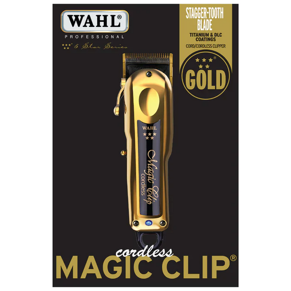 Wahl 5-Star Limited Edition Cordless Gold Magic Clip