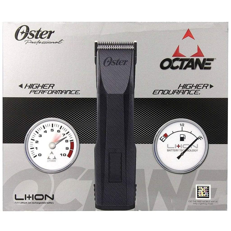 Oster® Octane® Heavy Duty Cordless Hair Clipper Powered by Lithium-Ion Battery Technology with Detachable Blades