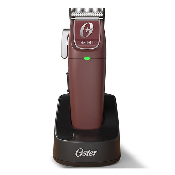 Oster® Professional Fast Feed® Cordless Clippers, Burgundy