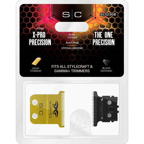 StyleCraft X-Pro Precision Gold Trimmer Blade