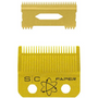 StyleCraft Fixed Gold Titanium Faper Clipper Blade with Moving Slim Deep Cutter Set
